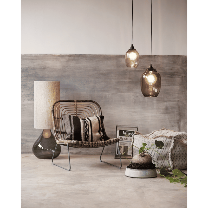 House Doctor-collectie Lampshade Big Dark Grey