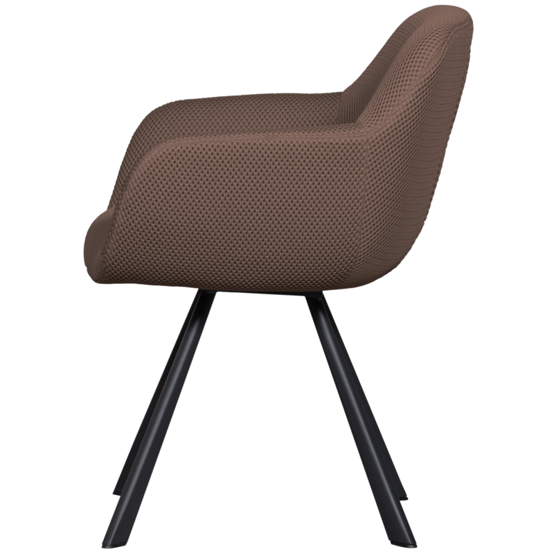 WOOOD-collectie JUNO EETKAMERSTOEL MESH ESPRESSO