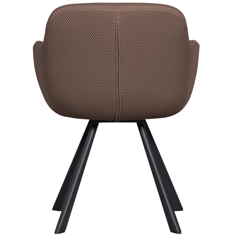 WOOOD-collectie JUNO EETKAMERSTOEL MESH ESPRESSO