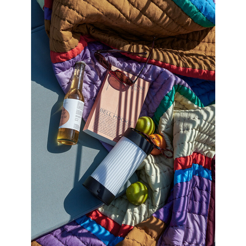 Hübsch-collectie Camp Draagbare Lamp Zwart