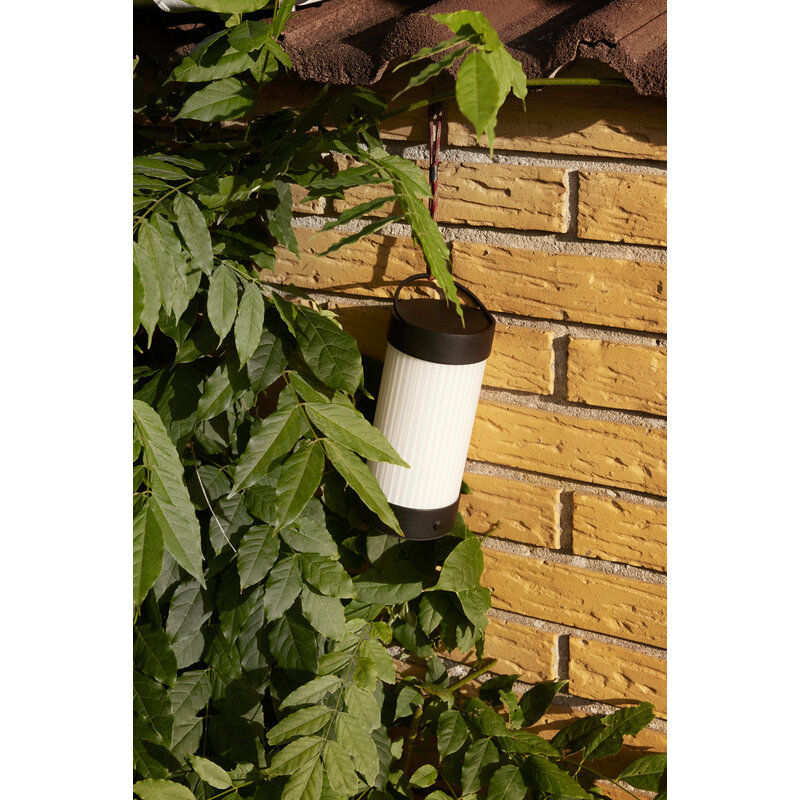 Hübsch-collectie Camp Draagbare Lamp Zwart