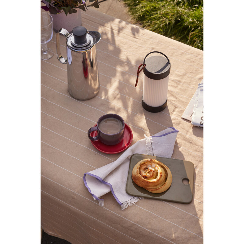 Hübsch-collectie Camp Draagbare Lamp Zwart