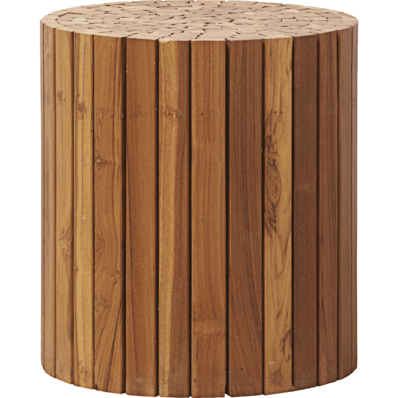 House Doctor-collectie Side table Teaky Natuur