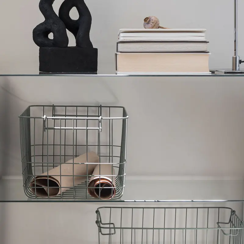 Mette Ditmer-collectie STORE-IT basket, medium Thyme green