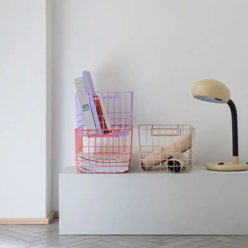 Mette Ditmer-collectie STORE-IT basket, medium Orange