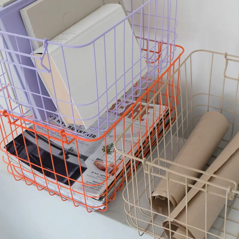 Mette Ditmer-collectie STORE-IT basket, medium Orange