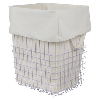 Mette Ditmer STORE-IT basket with canvas bag, large  Lilac