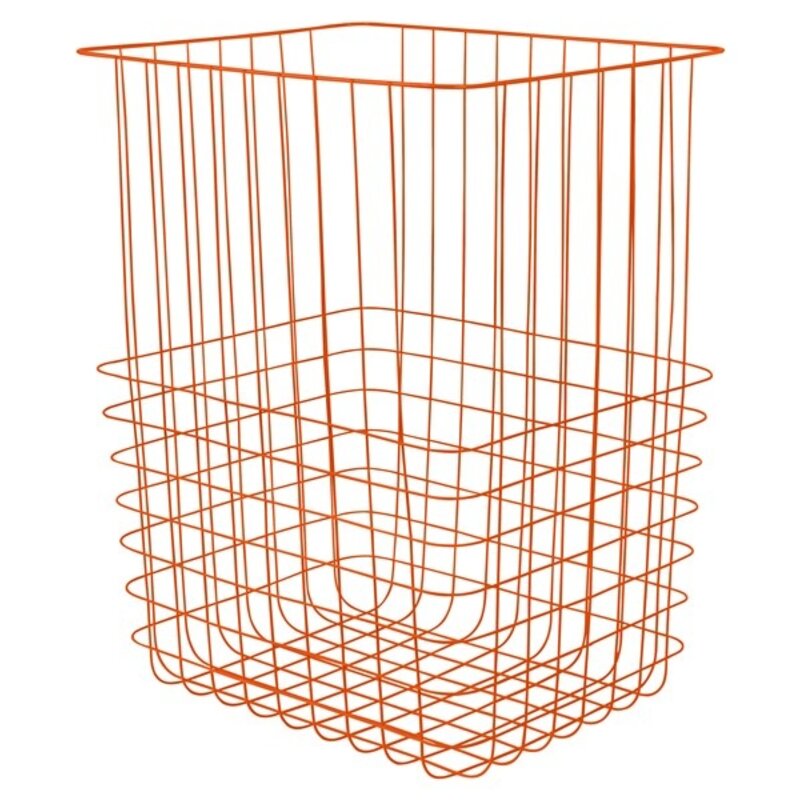 Mette Ditmer-collectie STORE-IT basket with canvas bag, large  Orange