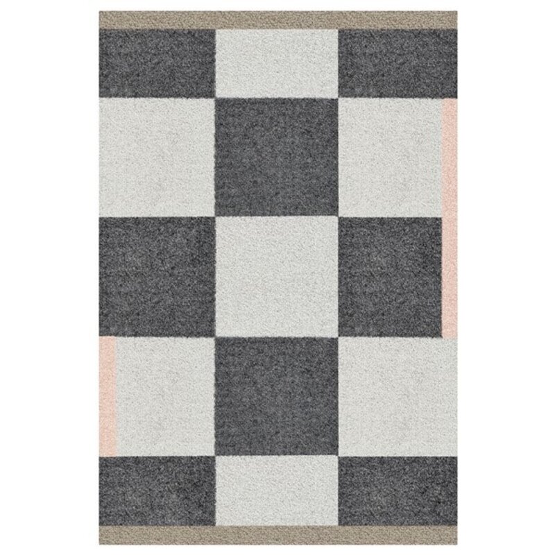 Mette Ditmer-collectie Square, Mat All-Round Klein Donkergrijs
