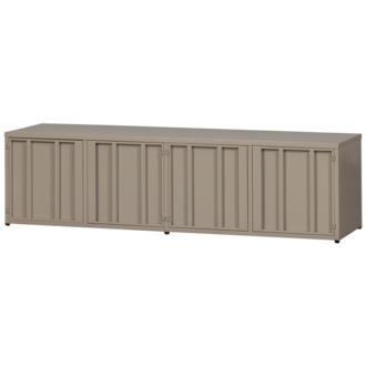 WOOOD Level Tv-Meubel Metaal Zand 44X160Cm