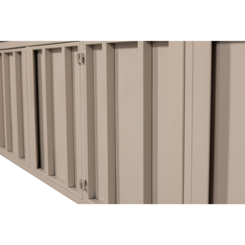 WOOOD-collectie LEVEL TV-MEUBEL METAAL ZAND 44x160CM