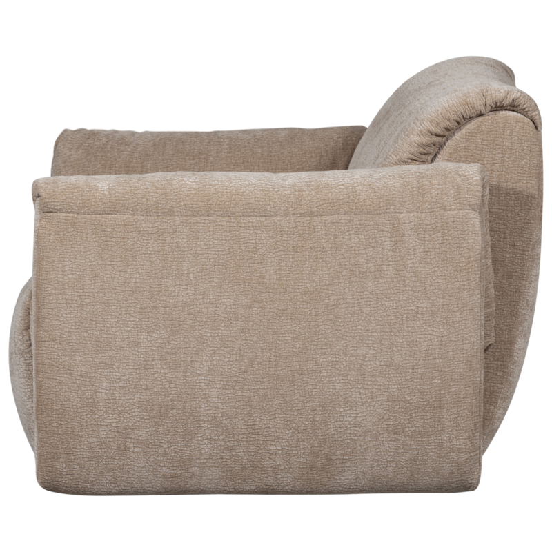 WOOOD-collectie Baggy Loveseat 3D Chenille Zand