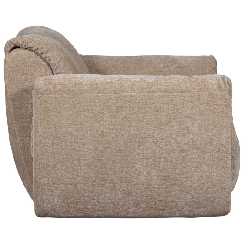 WOOOD-collectie Baggy Loveseat 3D Chenille Zand