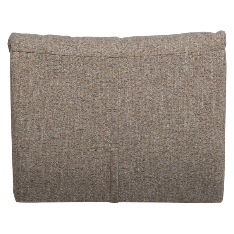 WOOOD-collectie Baggy 1-Zits Geweven Stof Bruin Melange