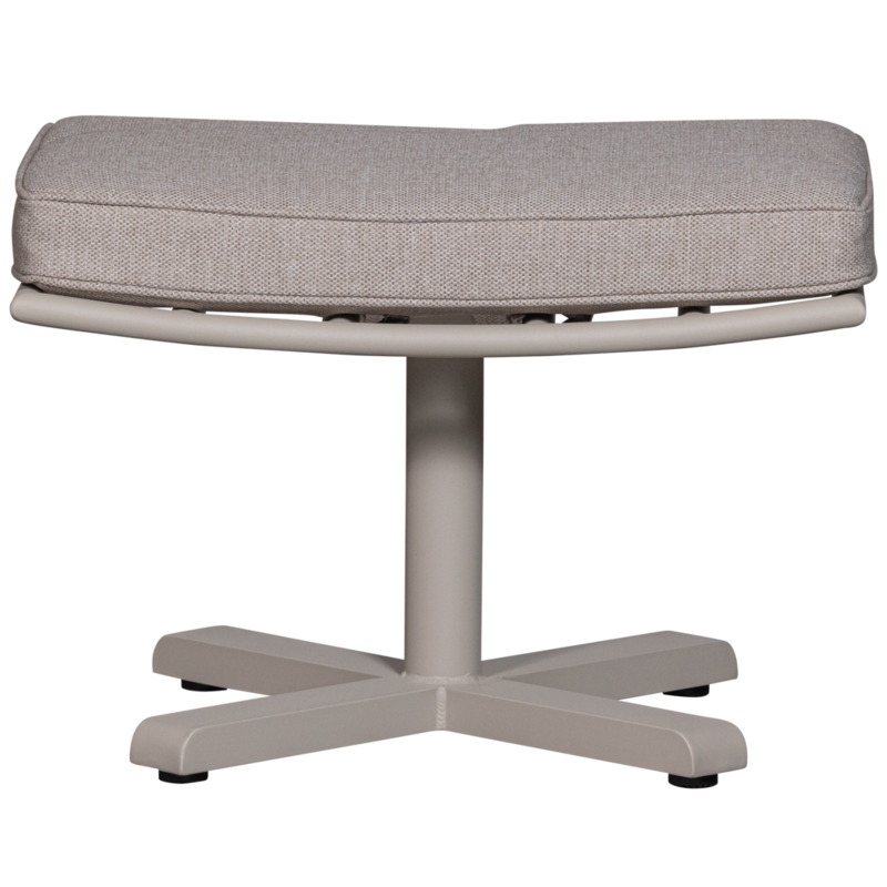 WOOOD-collectie COOSA HOCKER ALUMINIUM ZAND