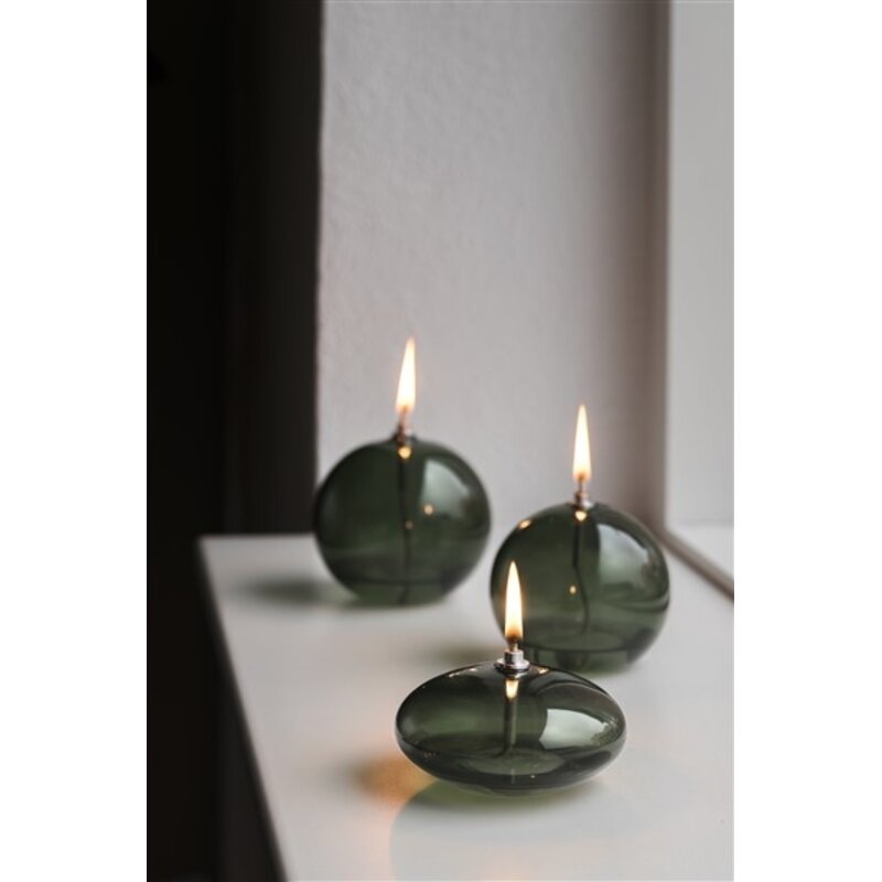 Mette Ditmer-collectie Aura Olielamp, Middel Donker Bos