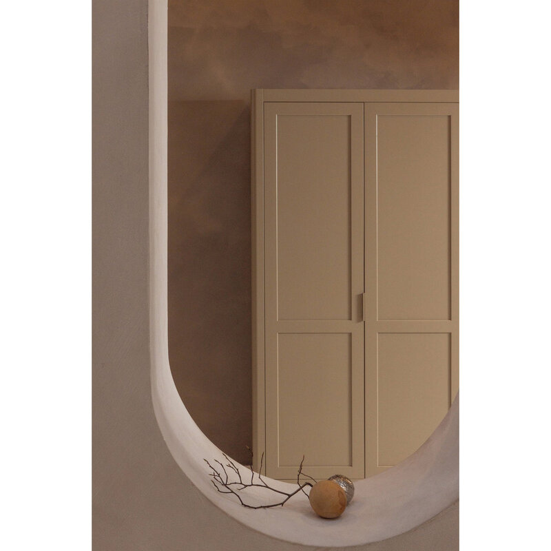 WOOOD-collectie Gunnar Opbergkast Grenen Mud [Fsc]