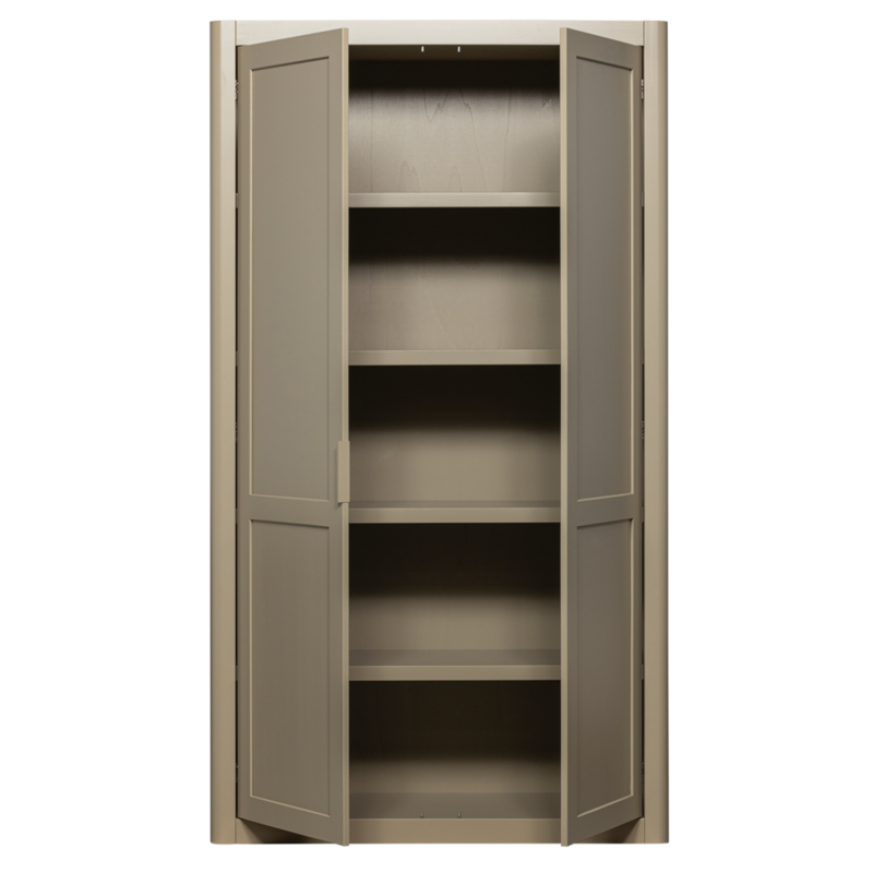 WOOOD-collectie Gunnar Opbergkast Grenen Mud [Fsc]