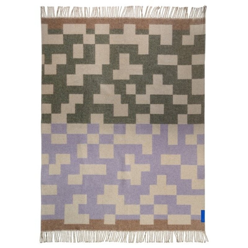 Mette Ditmer-collectie Maze Plaid Lila