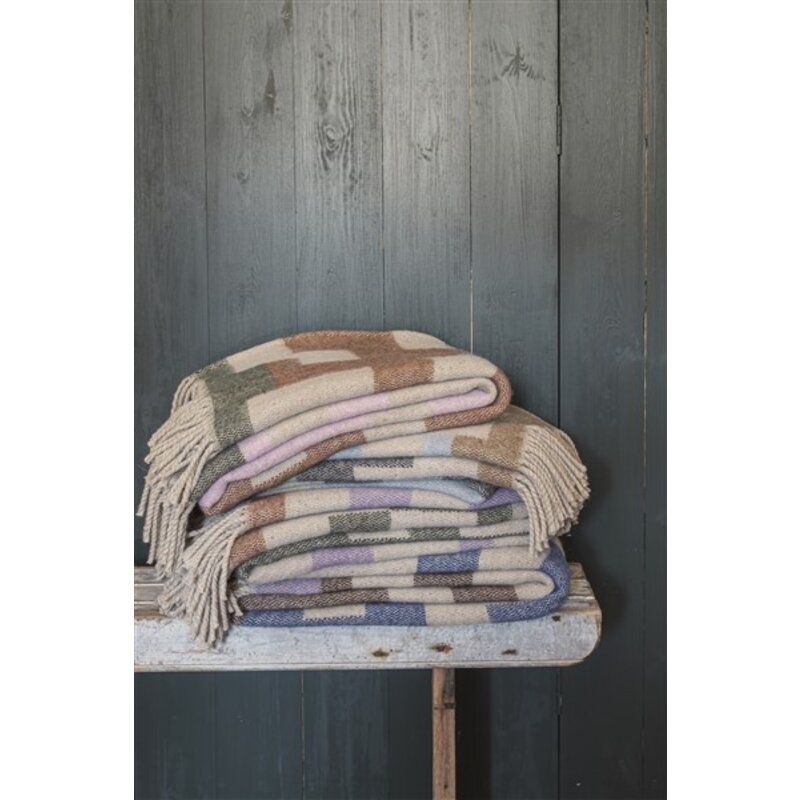 Mette Ditmer-collectie Maze Plaid Lichtblauw