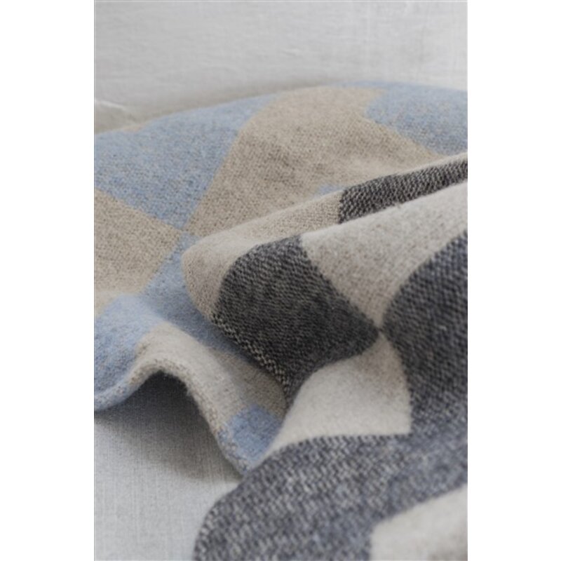 Mette Ditmer-collectie Maze Plaid Lichtblauw