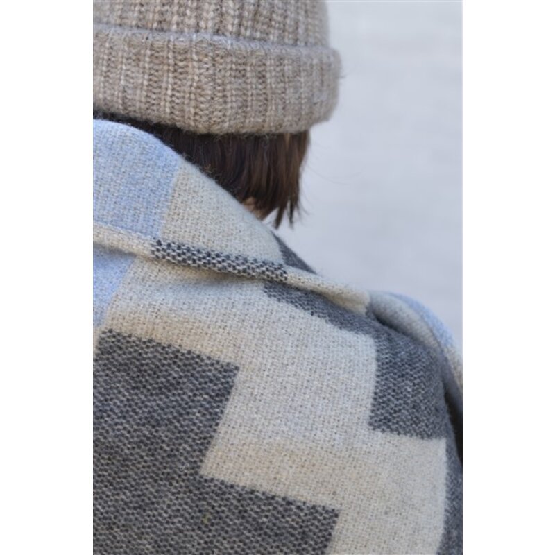 Mette Ditmer-collectie Maze Plaid Lichtblauw