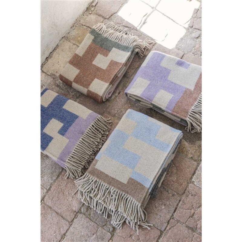 Mette Ditmer-collectie Maze Plaid Lichtblauw