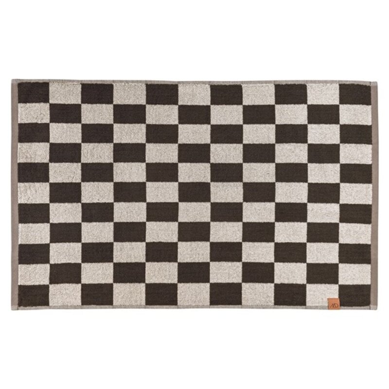 Mette Ditmer-collectie RETRO bath mat Chocolate