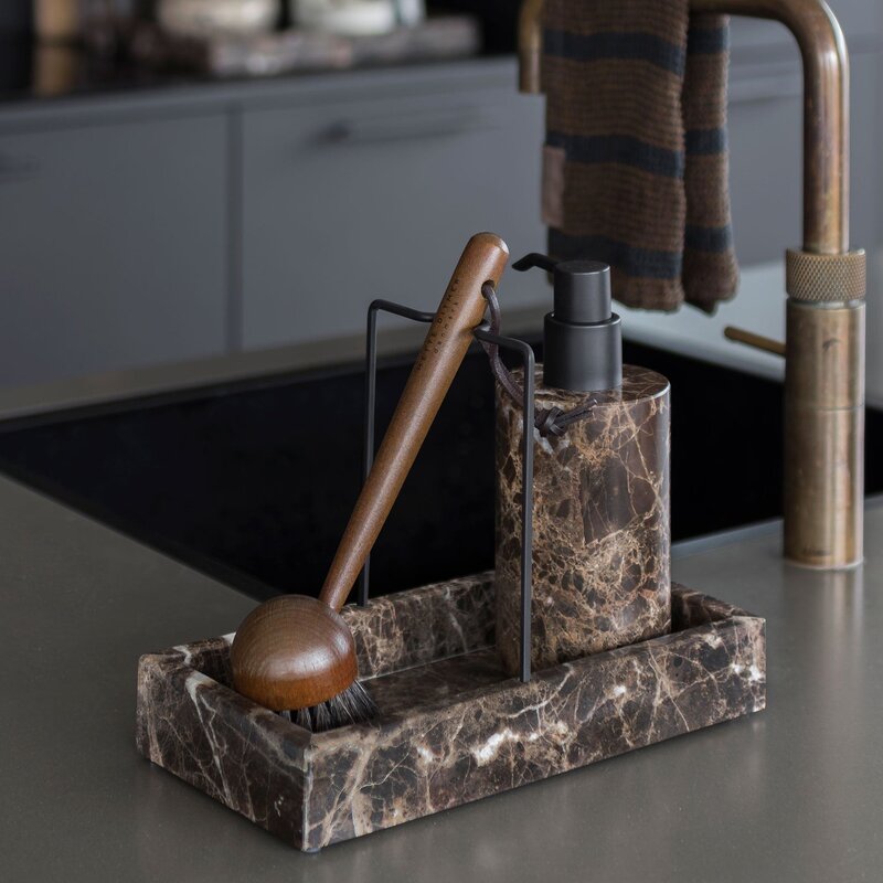 Mette Ditmer-collectie Marble Afwasrekje Bruin