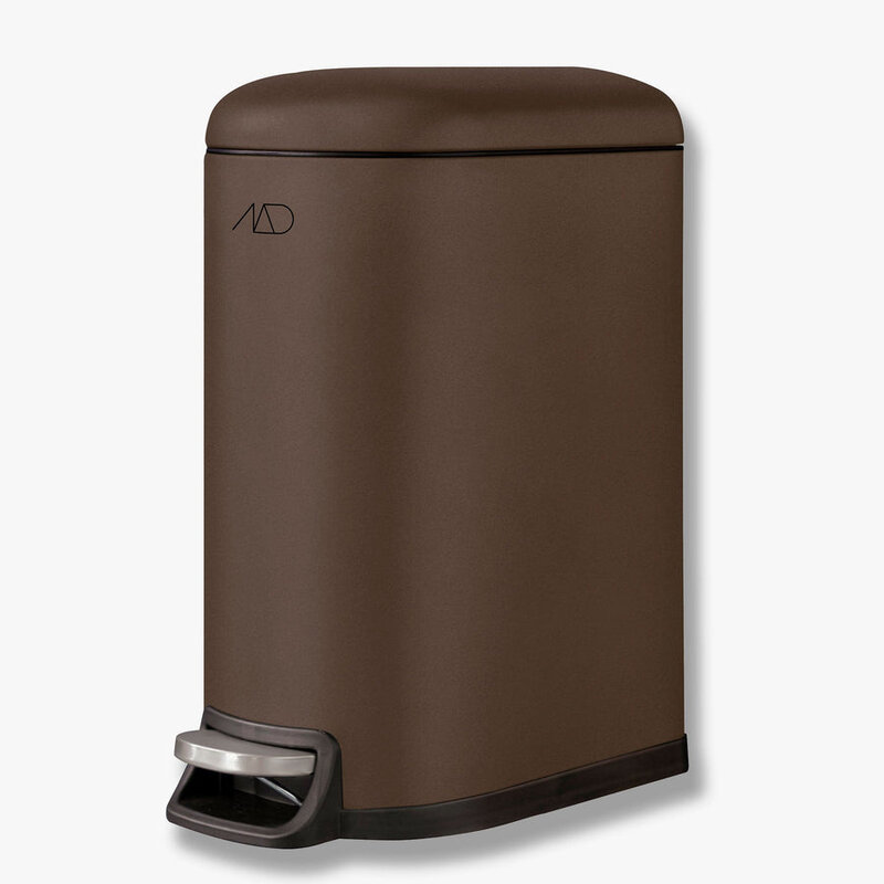 Mette Ditmer-collectie WALTHER pedal bin Brown