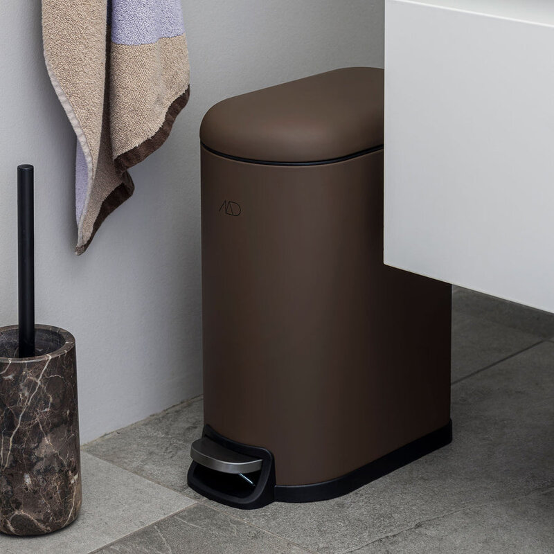 Mette Ditmer-collectie WALTHER pedal bin Brown
