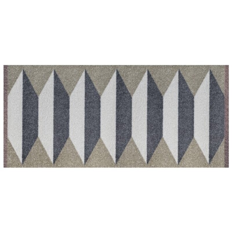 Mette Ditmer-collectie ACCORDION all-round mat, large Sand