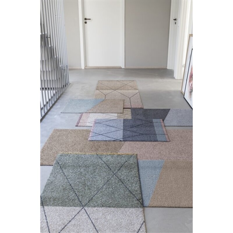 Mette Ditmer-collectie LINEA all-round mat, small Dark grey