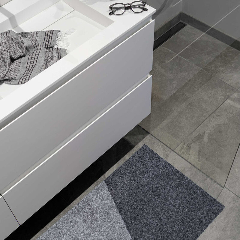 Mette Ditmer-collectie DUET all-round mat, small Dark grey