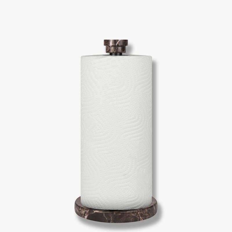 Mette Ditmer-collectie MARBLE kitchen roll holder Brown