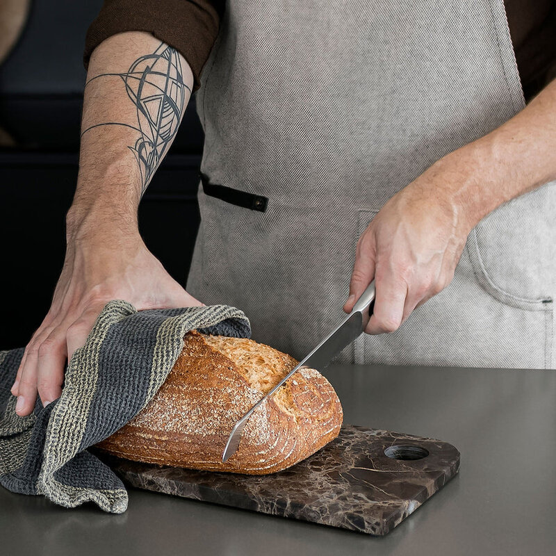 Mette Ditmer-collectie MARBLE serving board, large Brown