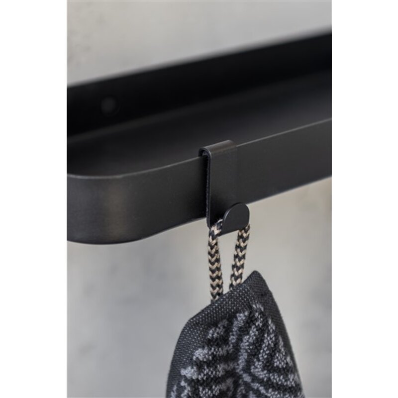 Mette Ditmer-collectie CARRY hooks, 4-pack Black
