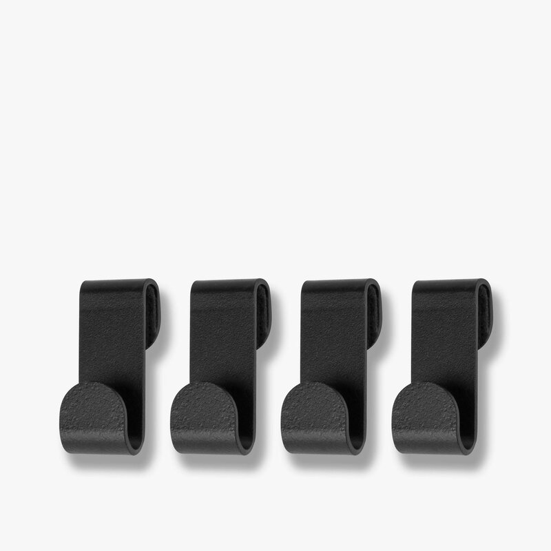 Mette Ditmer-collectie CARRY hooks, 4-pack Black