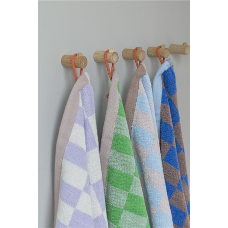 Mette Ditmer-collectie RETRO bath towel Cobalt