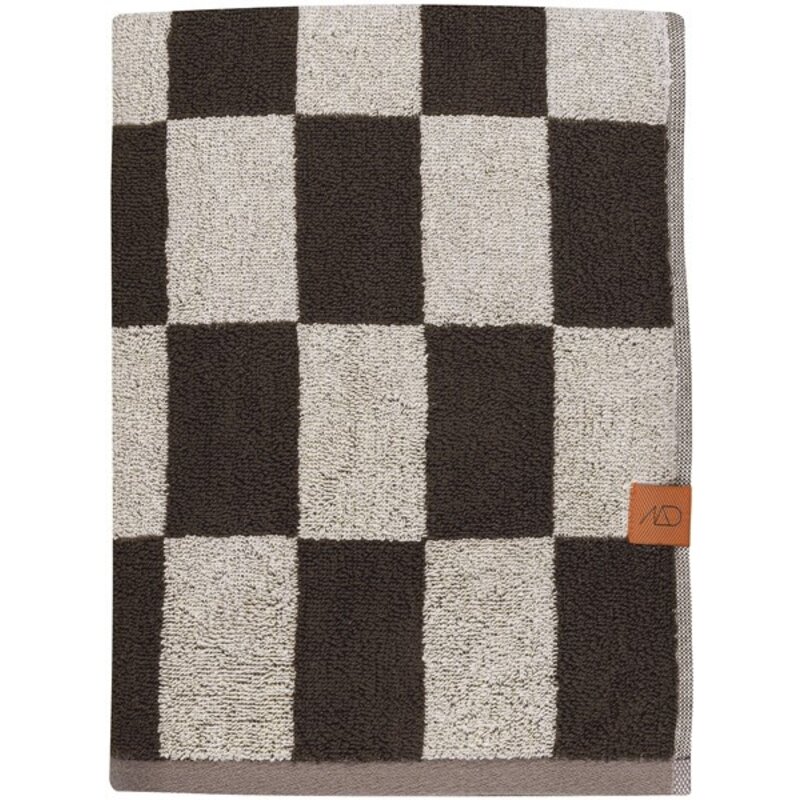 Mette Ditmer-collectie RETRO bath towel Chocolate