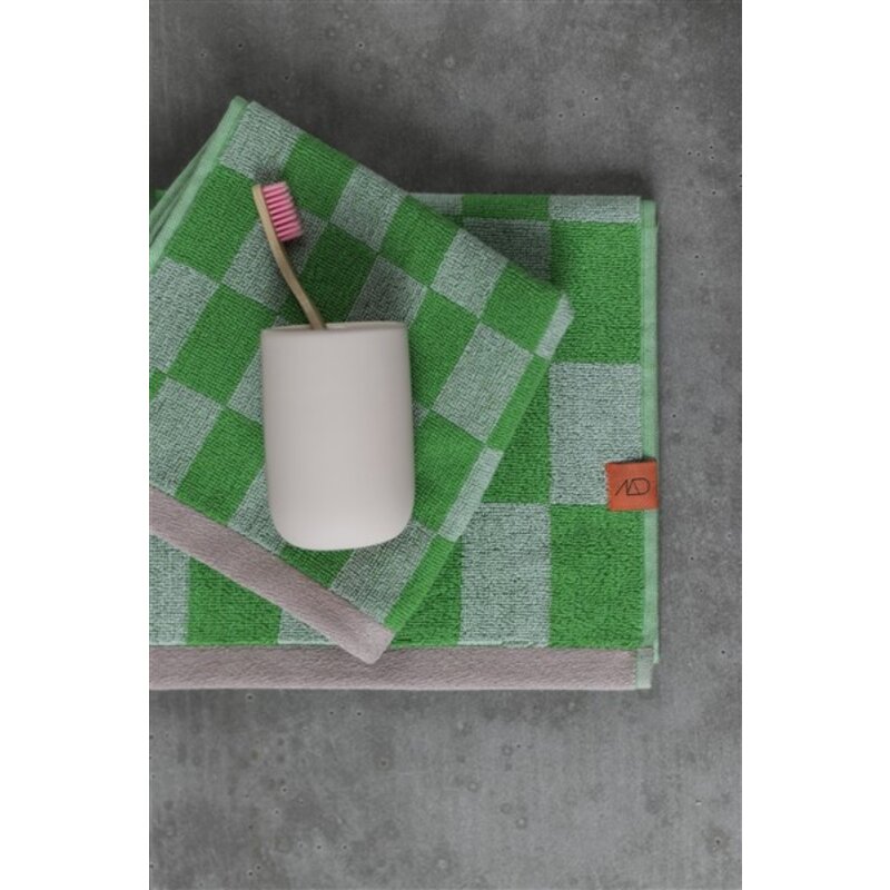 Mette Ditmer-collectie RETRO bath towel Classic green