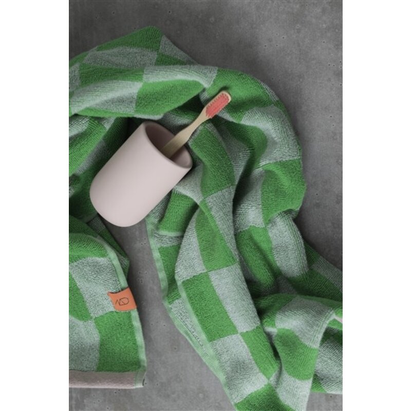 Mette Ditmer-collectie RETRO bath towel Classic green