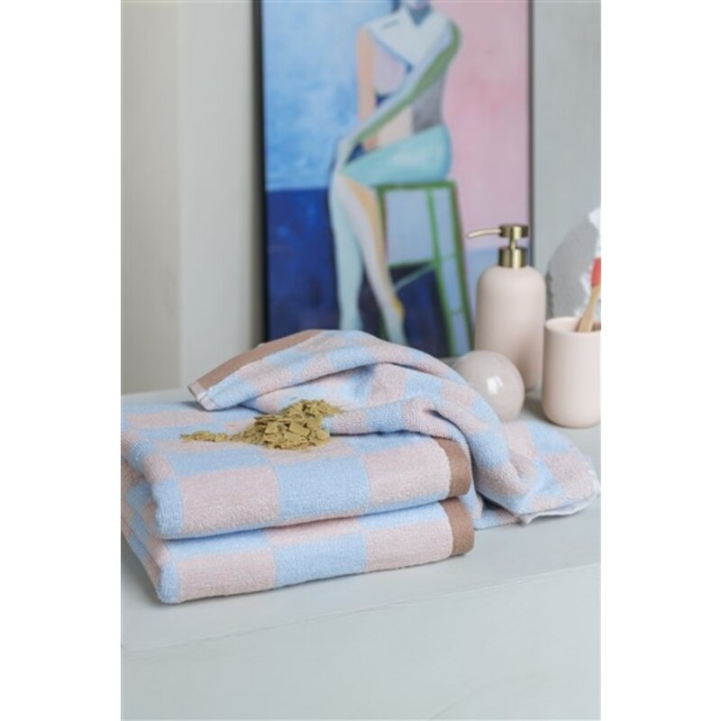 Mette Ditmer-collectie RETRO bath towel Light blue