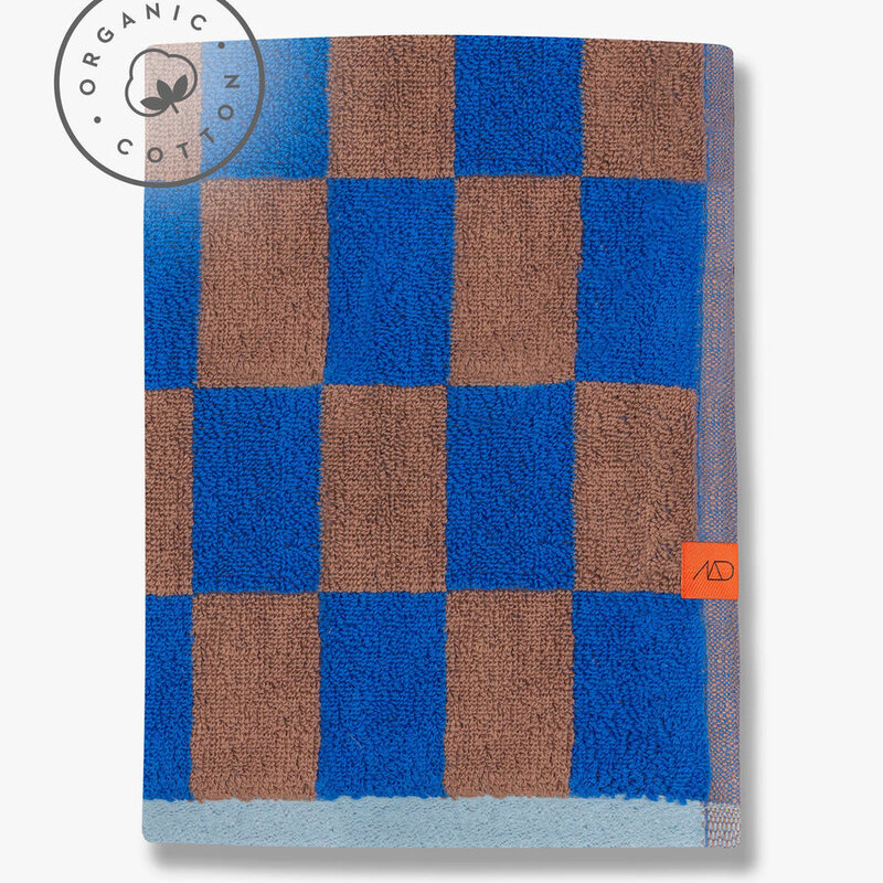 Mette Ditmer-collectie RETRO bath towel Cobalt