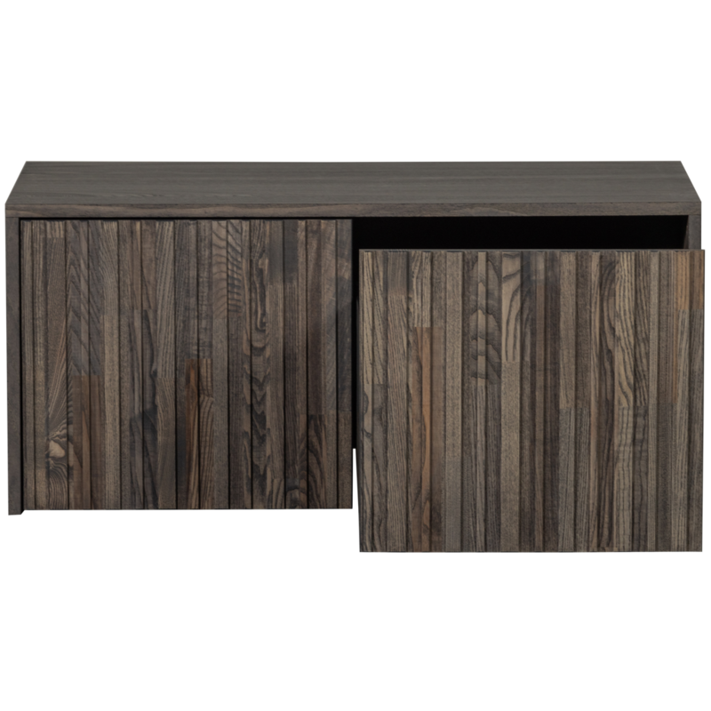 WOOOD-collectie New Gravure Kistbank Essen Espresso [Fsc]