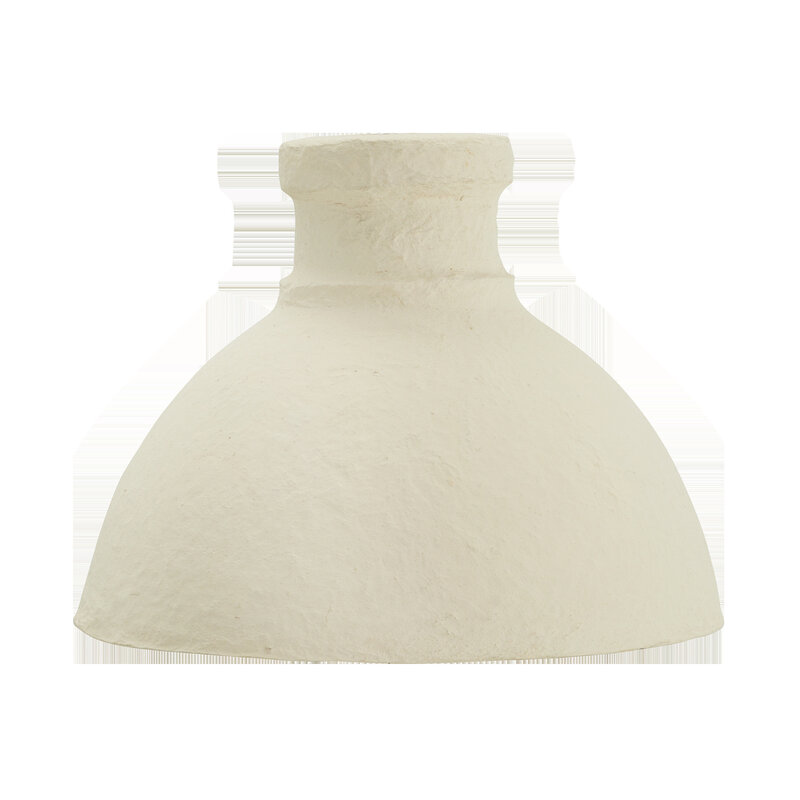 Madam Stoltz-collectie #REF! Cotton mache lamp shade Off white