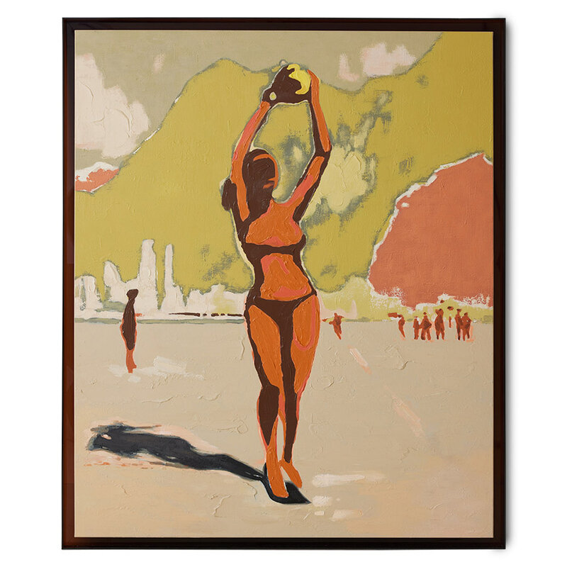 HKLIVING-collectie Framed artwork playground, 127x152cm