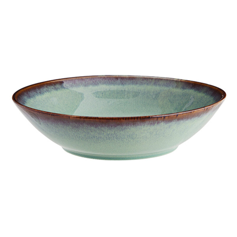 Madam Stoltz-collectie Aardewerk serveerschaal Groen