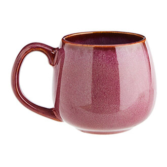 Madam Stoltz Stoneware mug Plum
