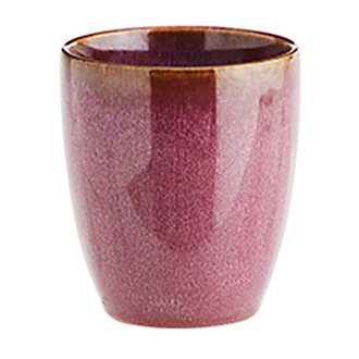 Madam Stoltz Stoneware cup Plum